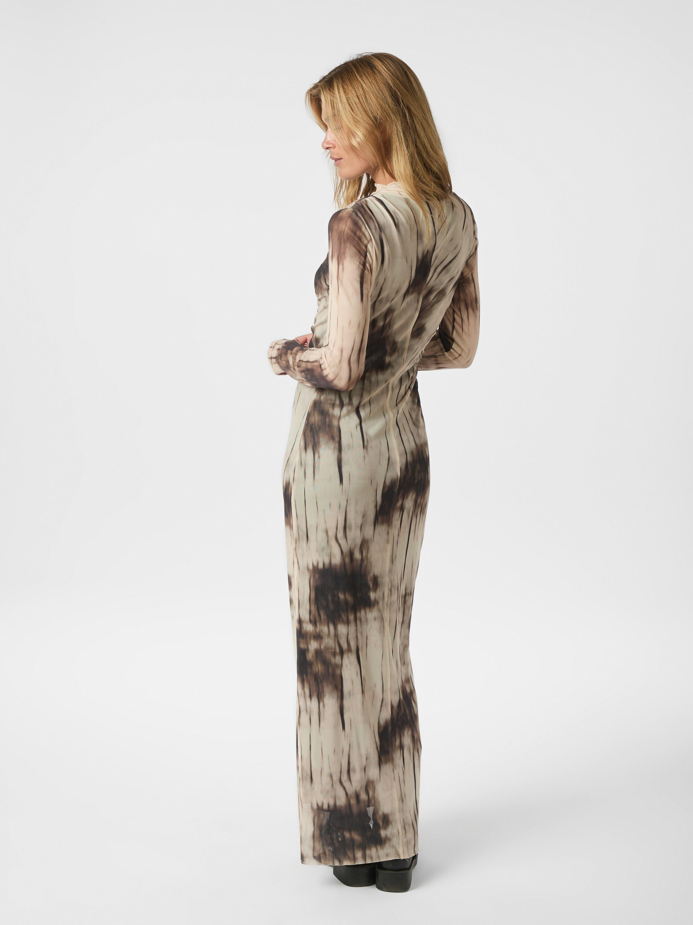 Onessa Faded Mesh Dress