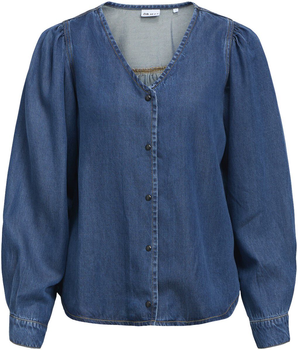 OBJFRAME RE L/S V-NECK TOP DIV