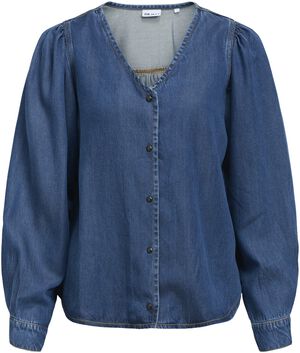 OBJFRAME RE L/S V-NECK TOP DIV