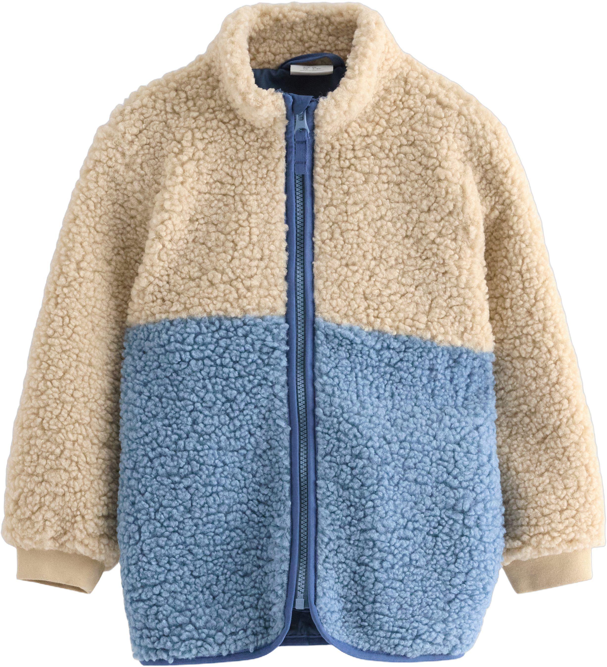 En varm och mysig pilejacka med sid