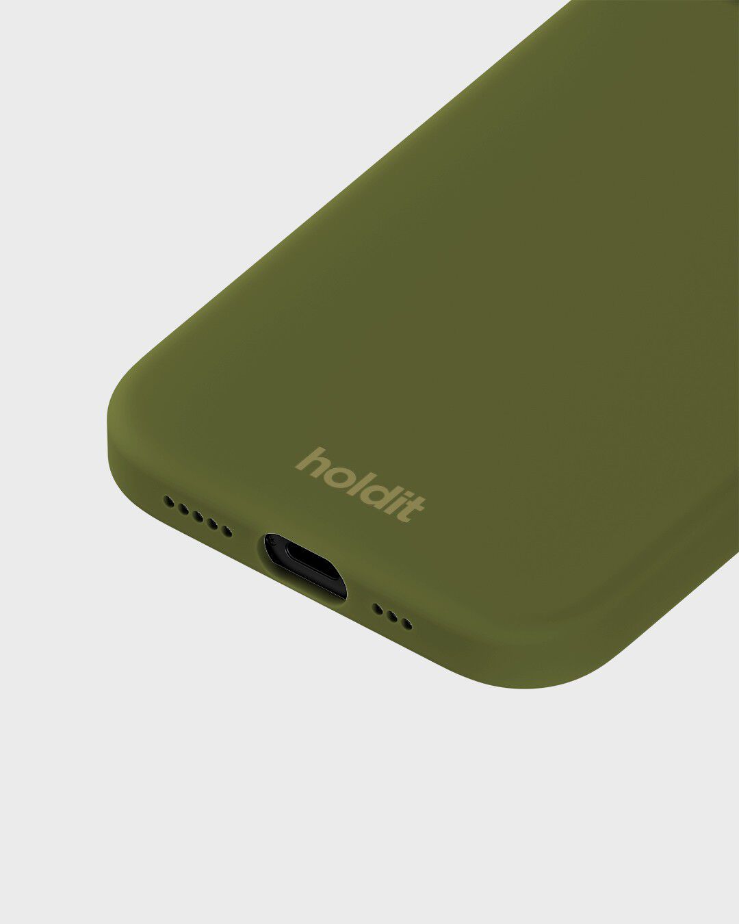 Silicone Case iPhone 14/13 Pickled Green