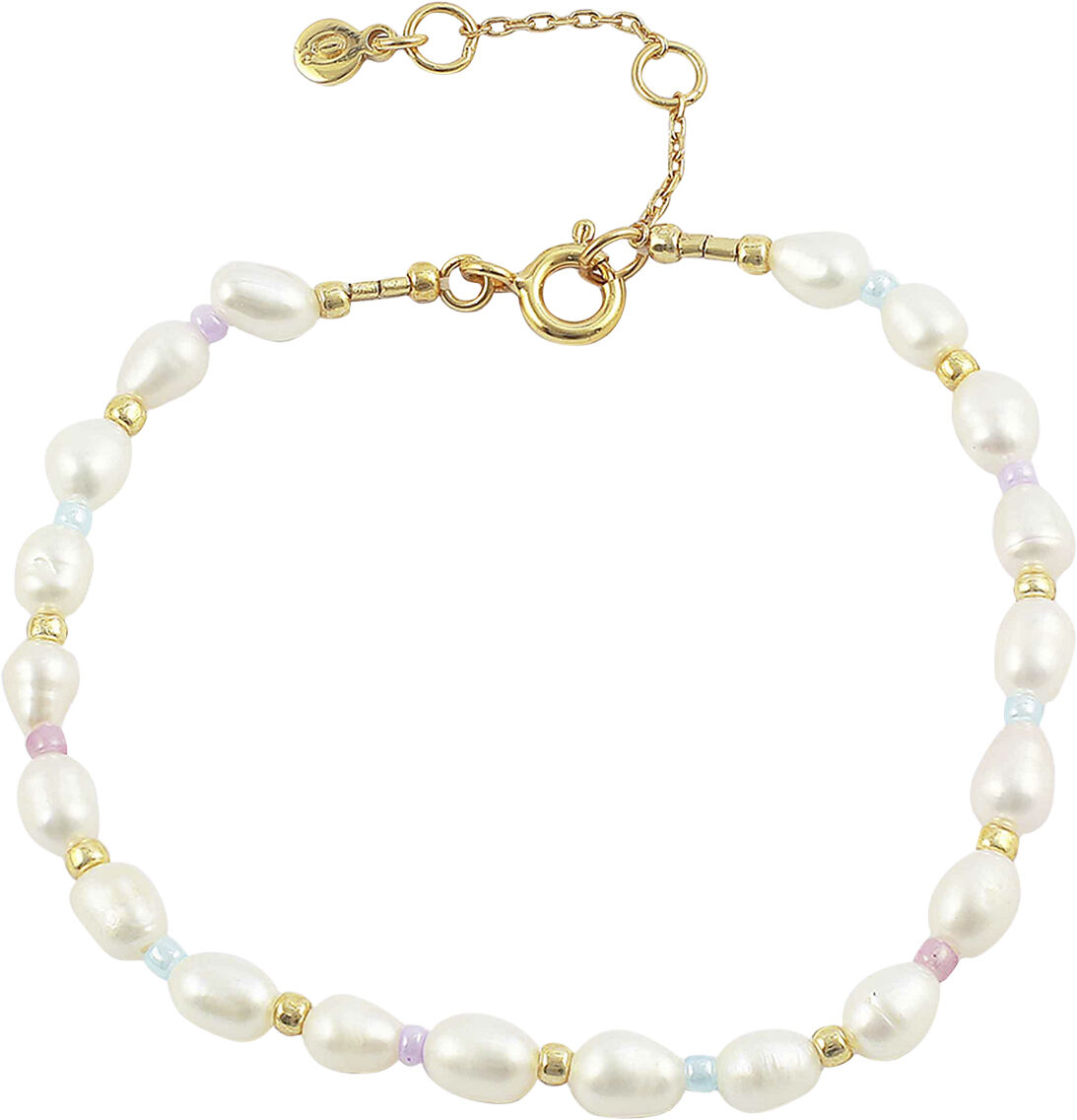 Pastel pearl bracelet