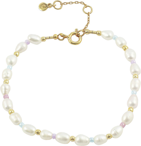 Pastel pearl bracelet