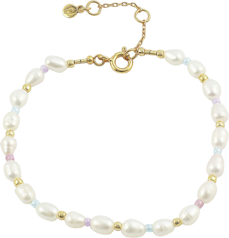 Pastel pearl bracelet