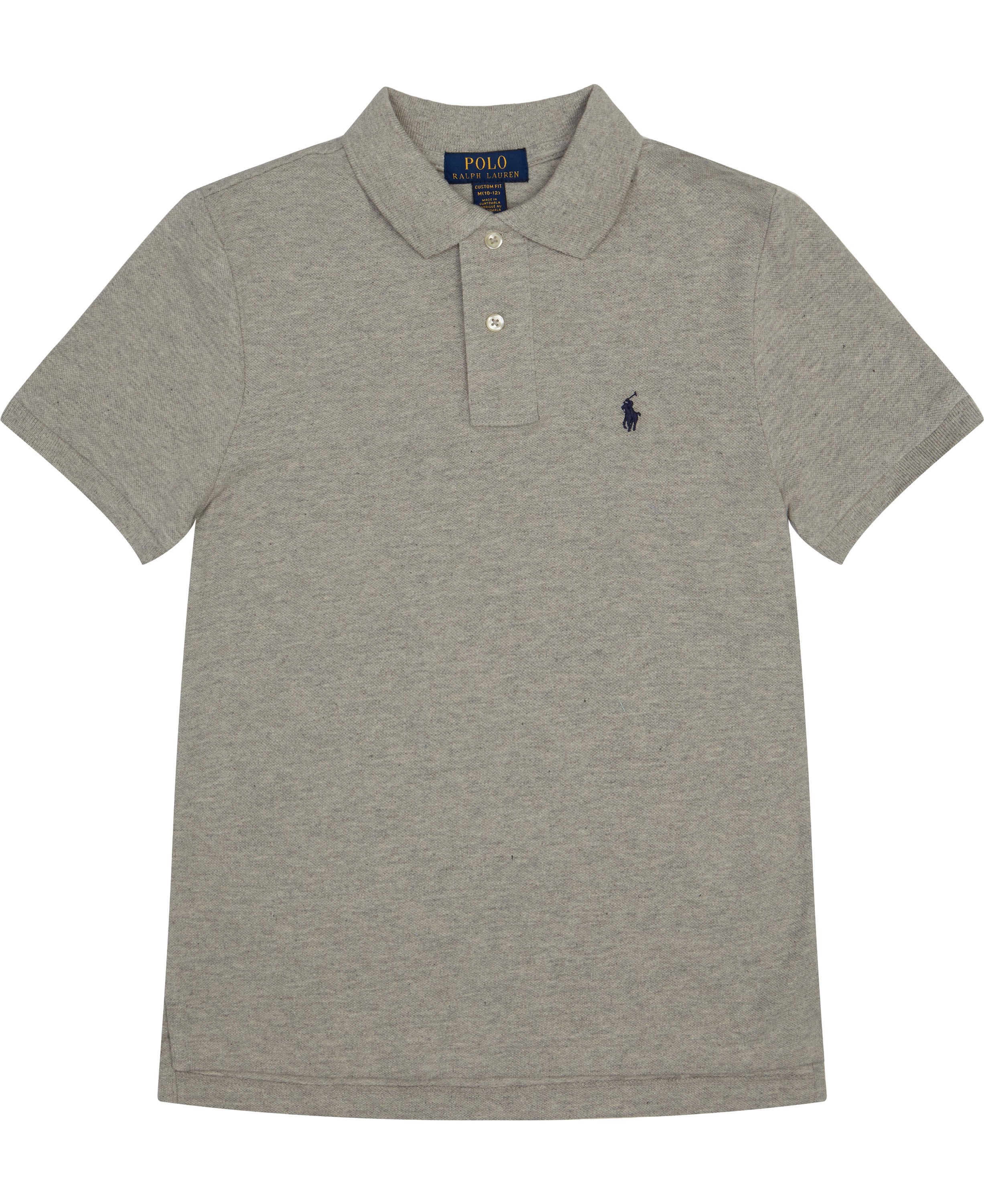 Slim Fit Cotton Mesh Polo Shirt Kids