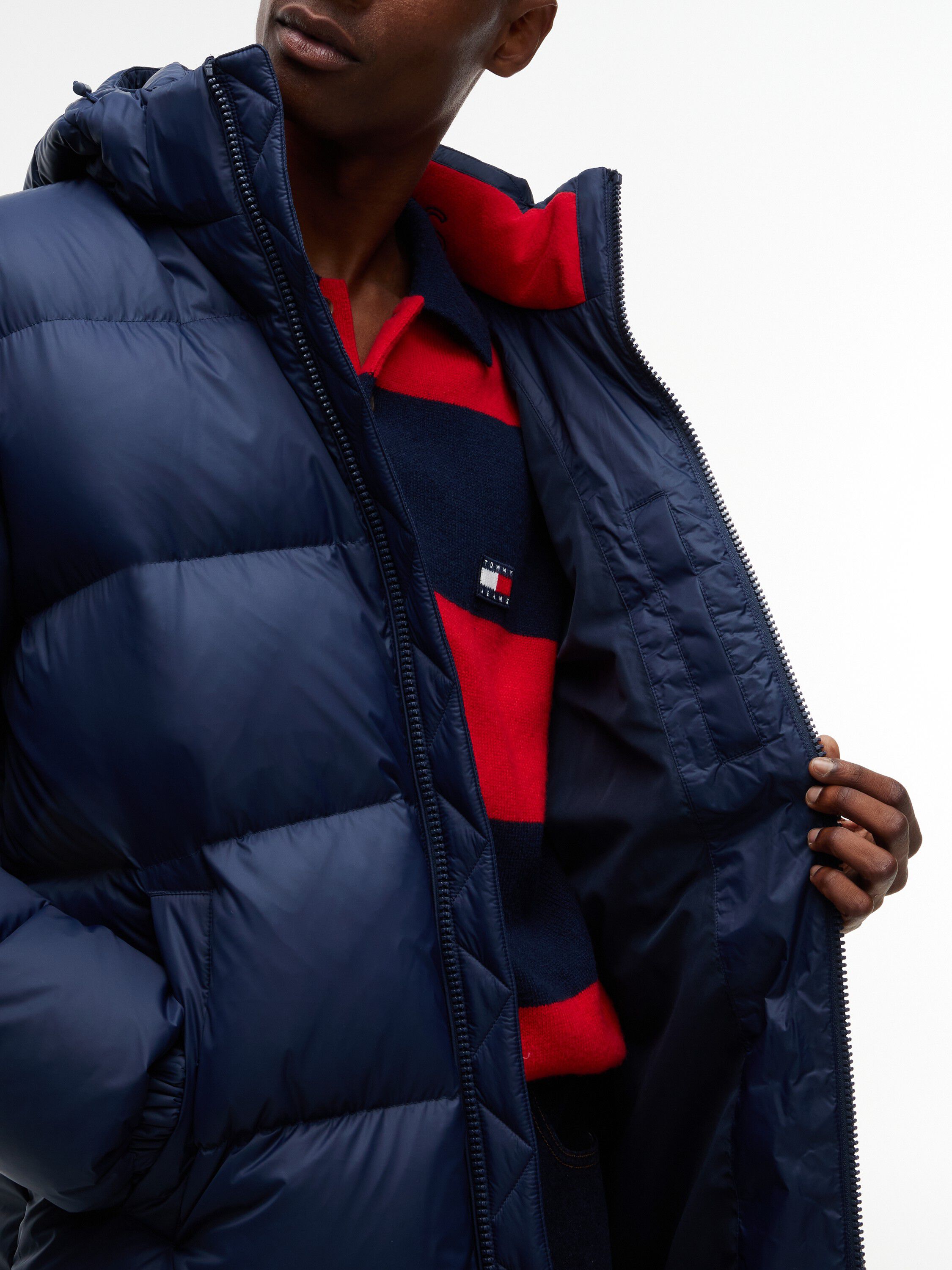 Relaxed Down Hooded Parka