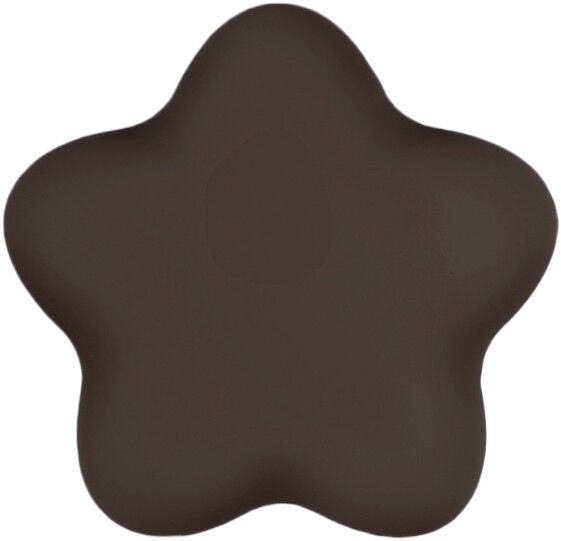 Silicone Sticker Star Chocolate