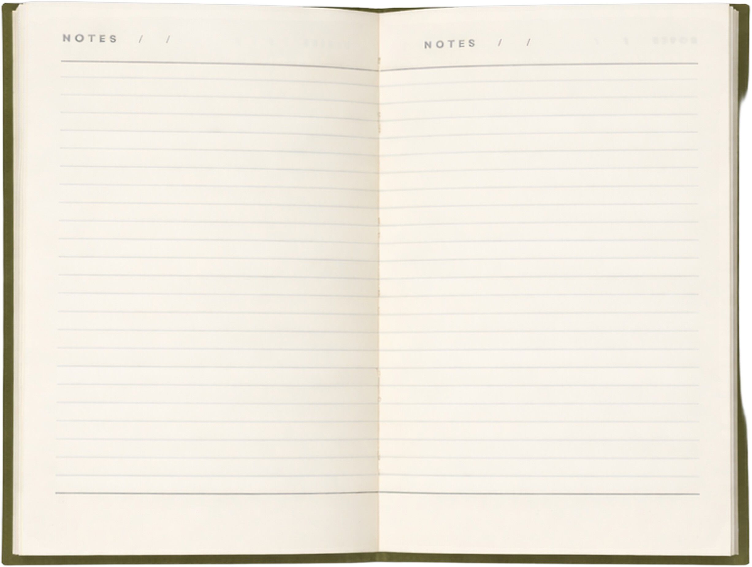 BEA, Notebook with elastic band - Small, Green