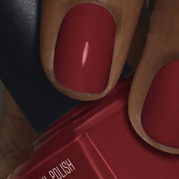 Nail Polish Maroon Red