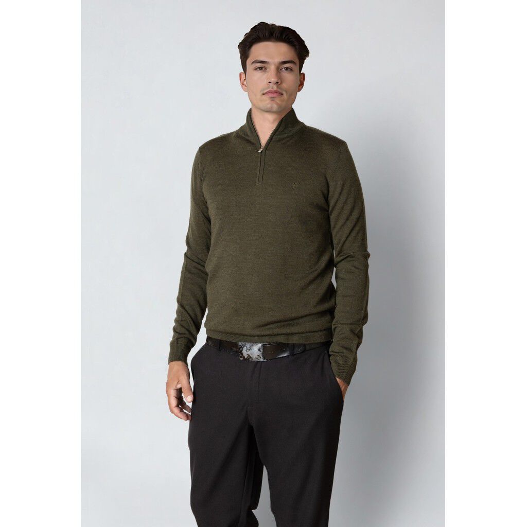 Merino Half Zip