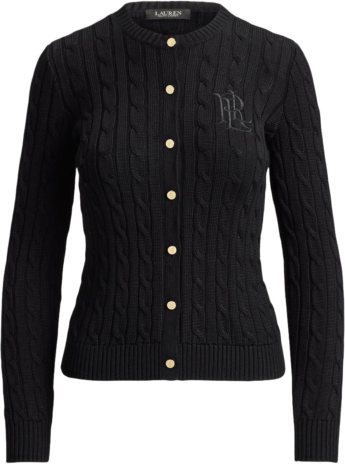 Cable-Knit Cotton-Blend Cardigan