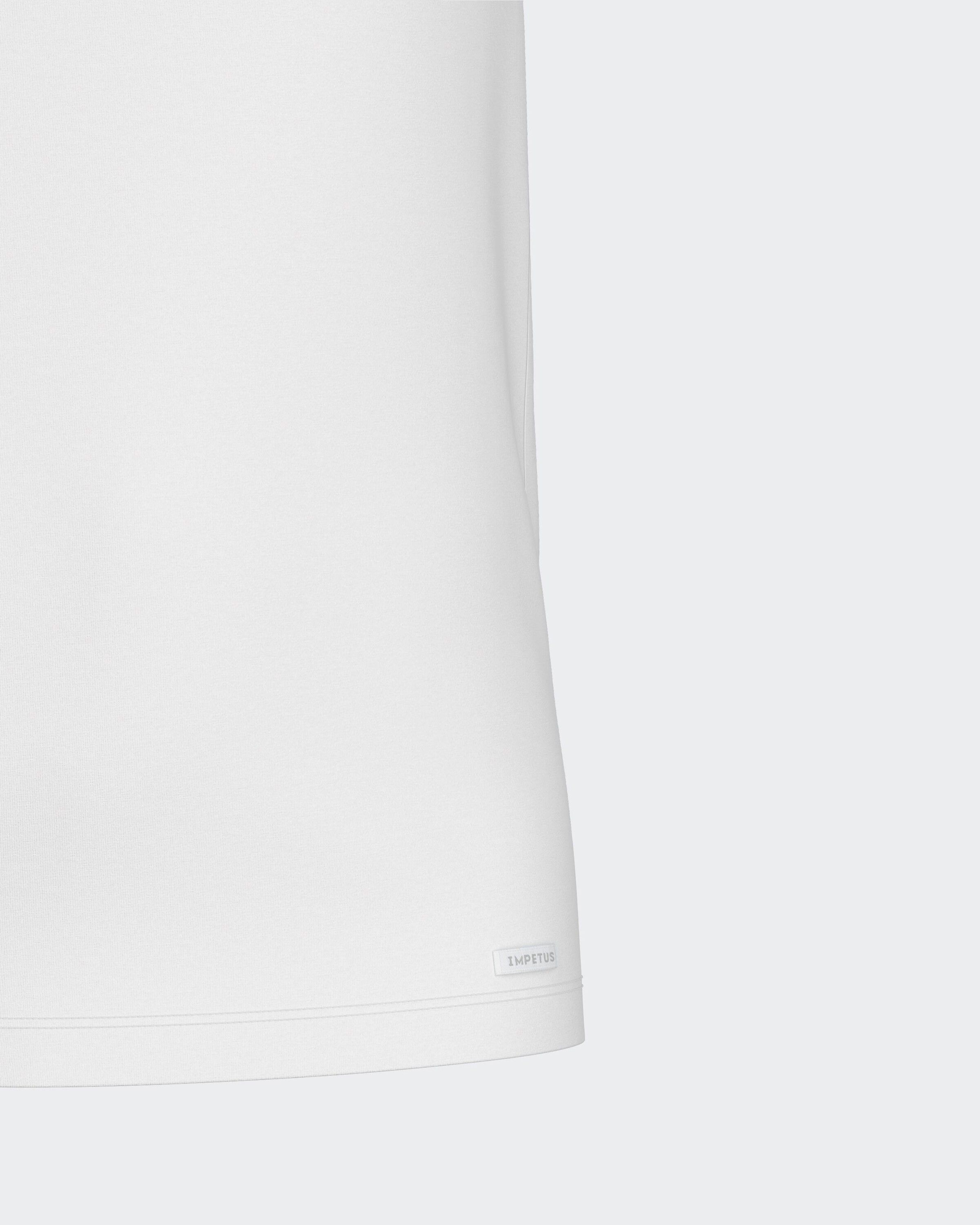 Singlet i bomuldsstretch