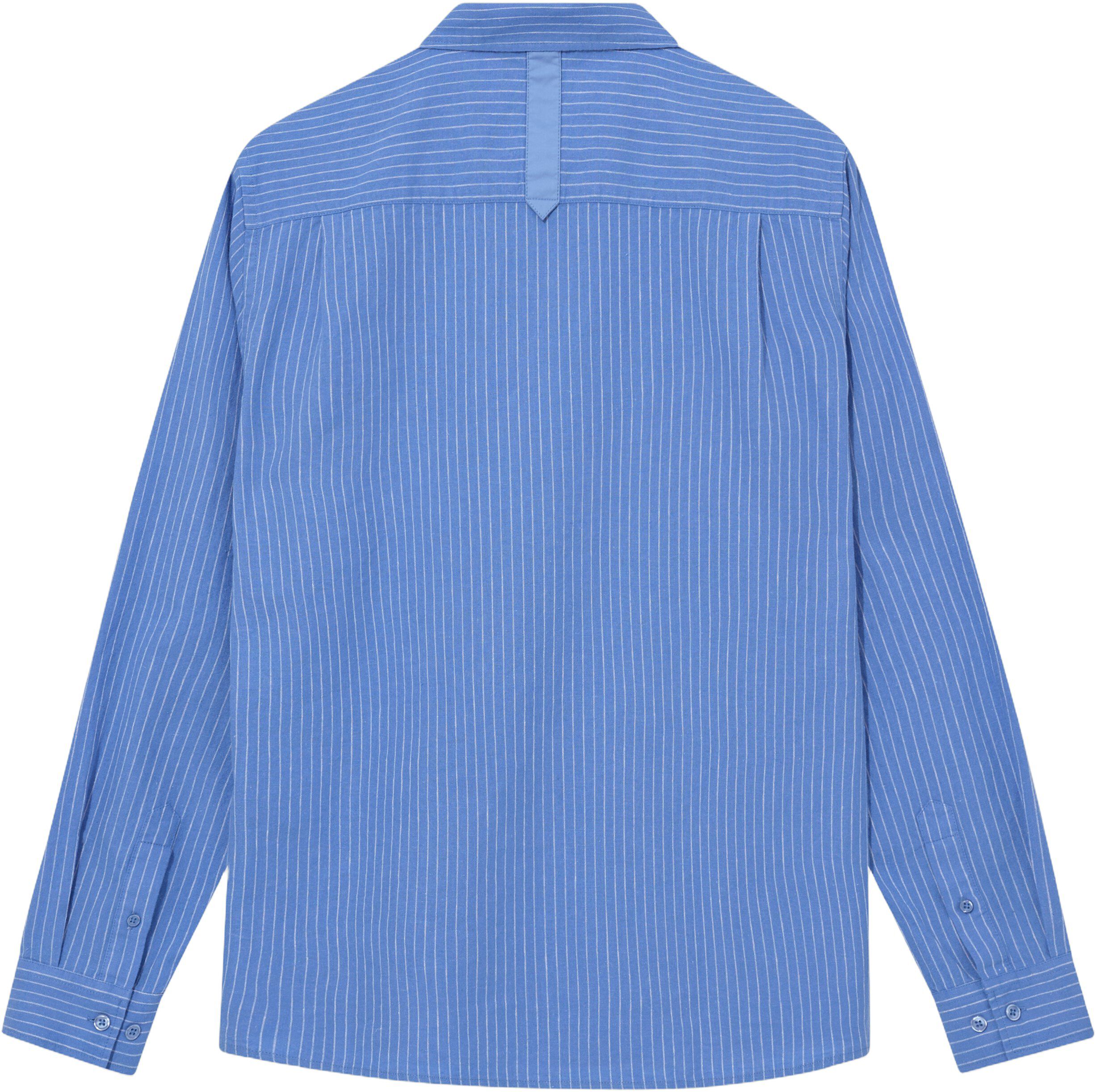 MMGTheo Linen Stripe Shirt
