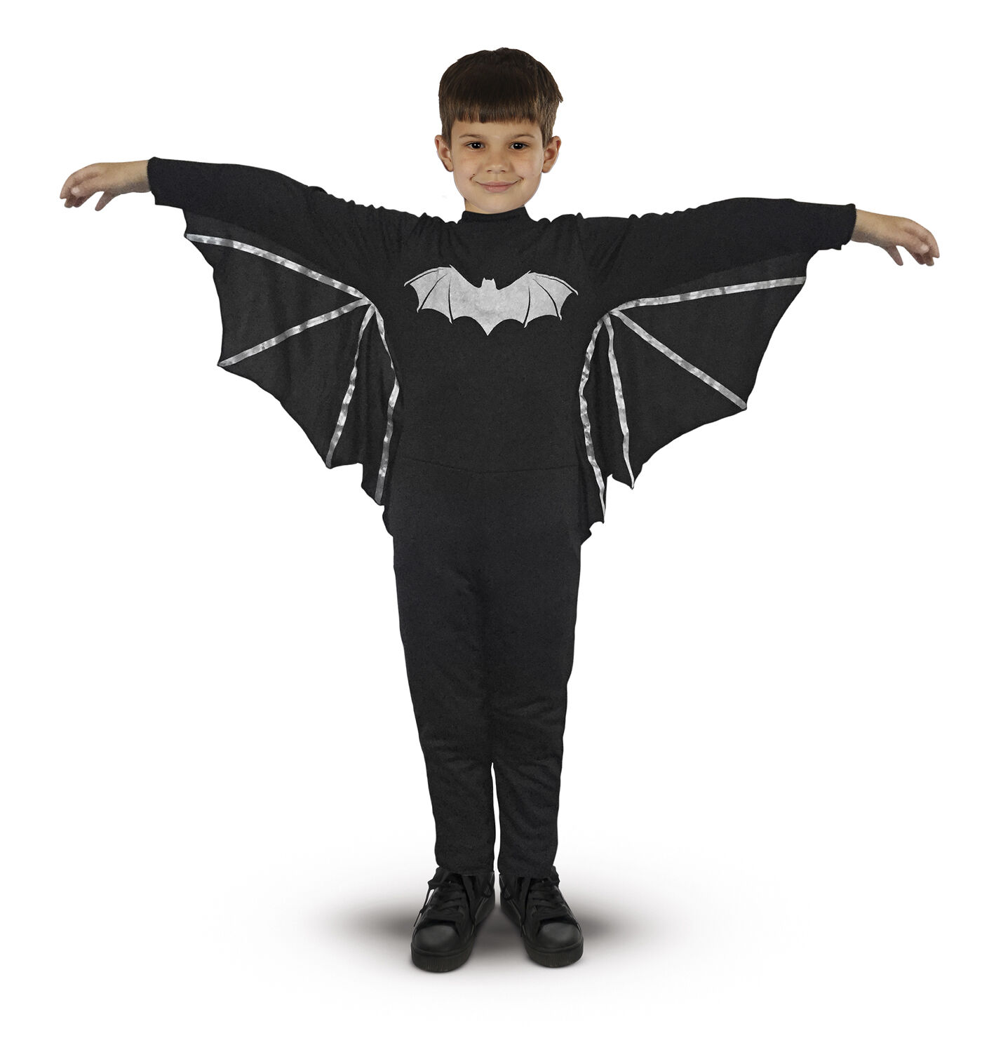 Flaggermusdrakt med vinger