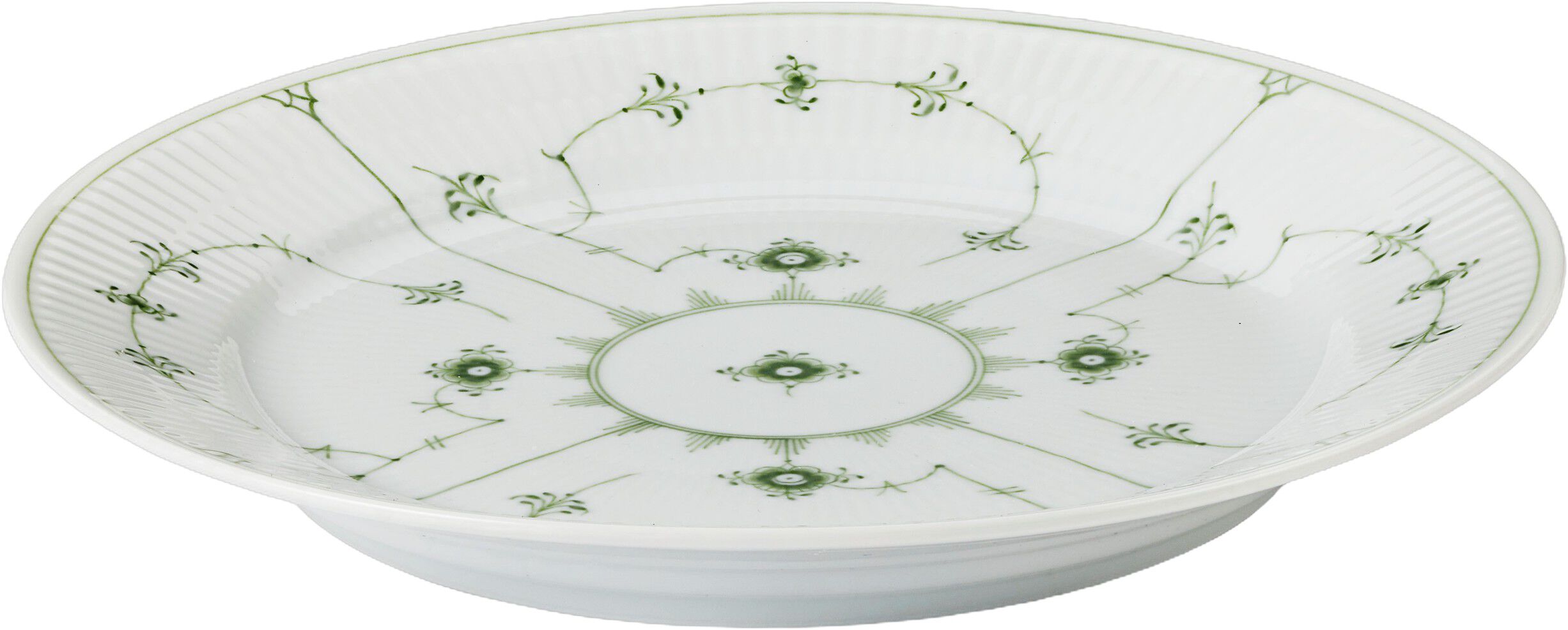 Gr&oslash;n Mussel tallerken 27cm