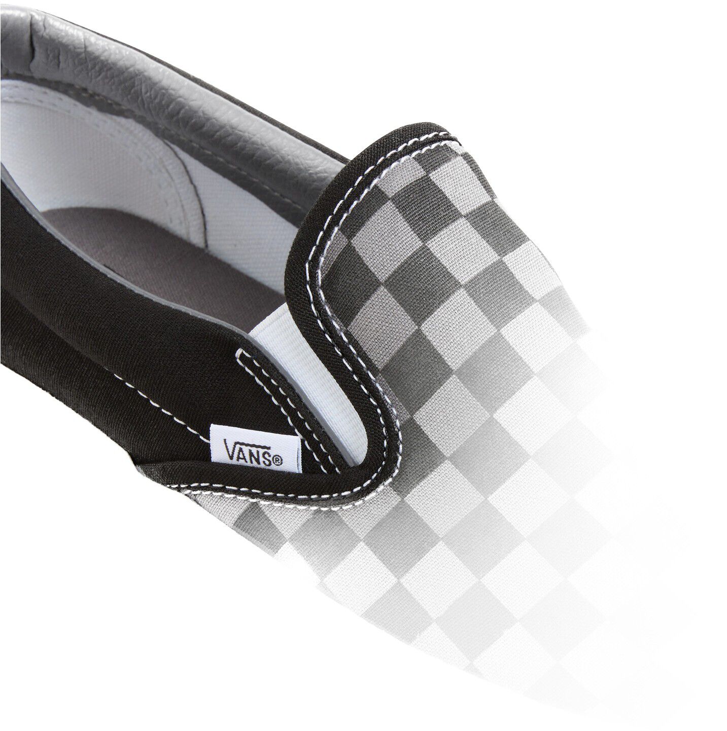 UA Classic Slip-On Black/Pewter Che