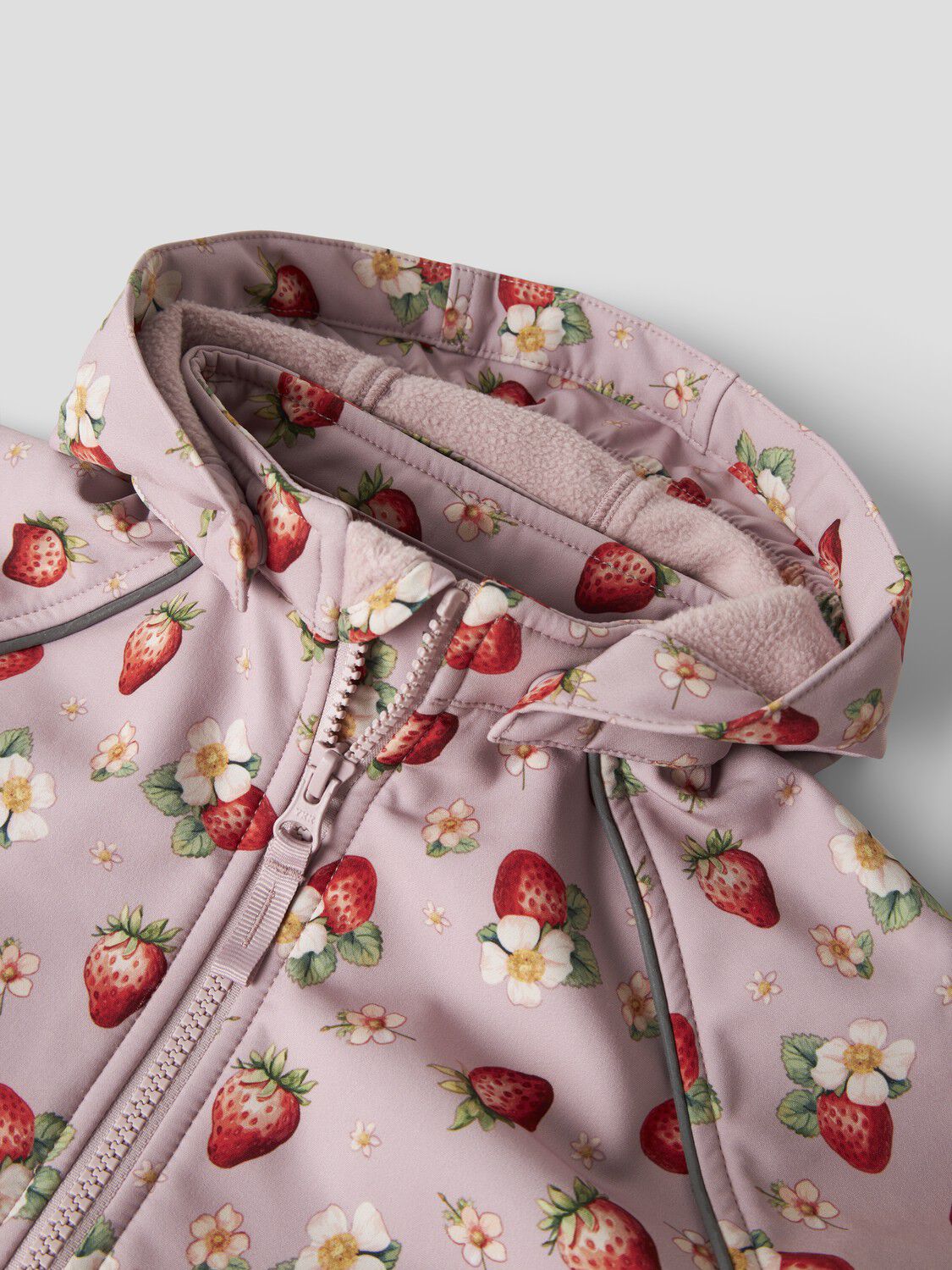 NMFALFA08 SOFTSHELL JACKET PEBLUM F