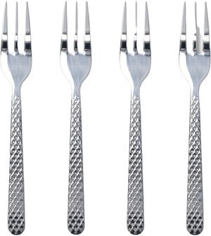 Rhombe Kagegaffel st&aring;l 4 stk.