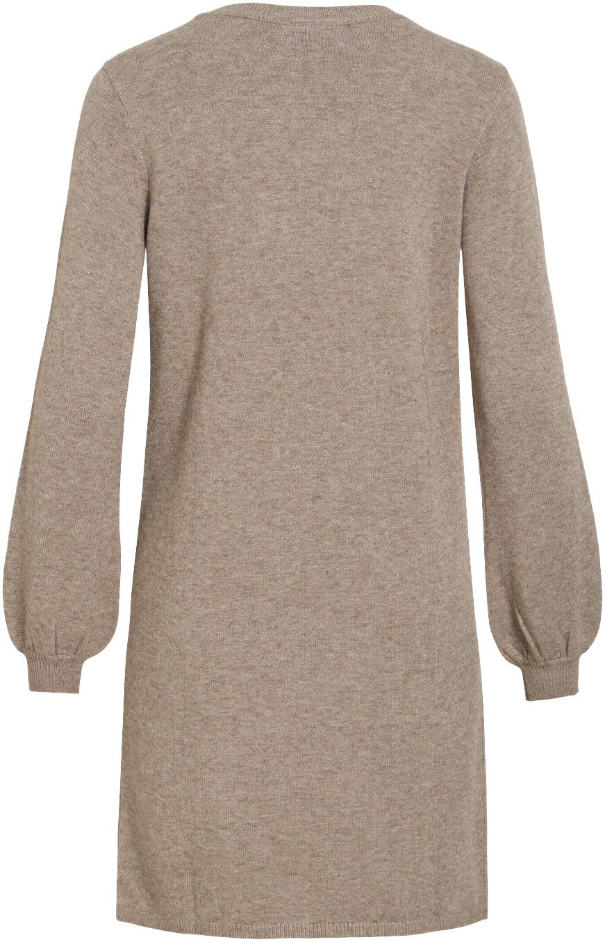 Viril L/S Volume Sleeve Knit Dress-Noos