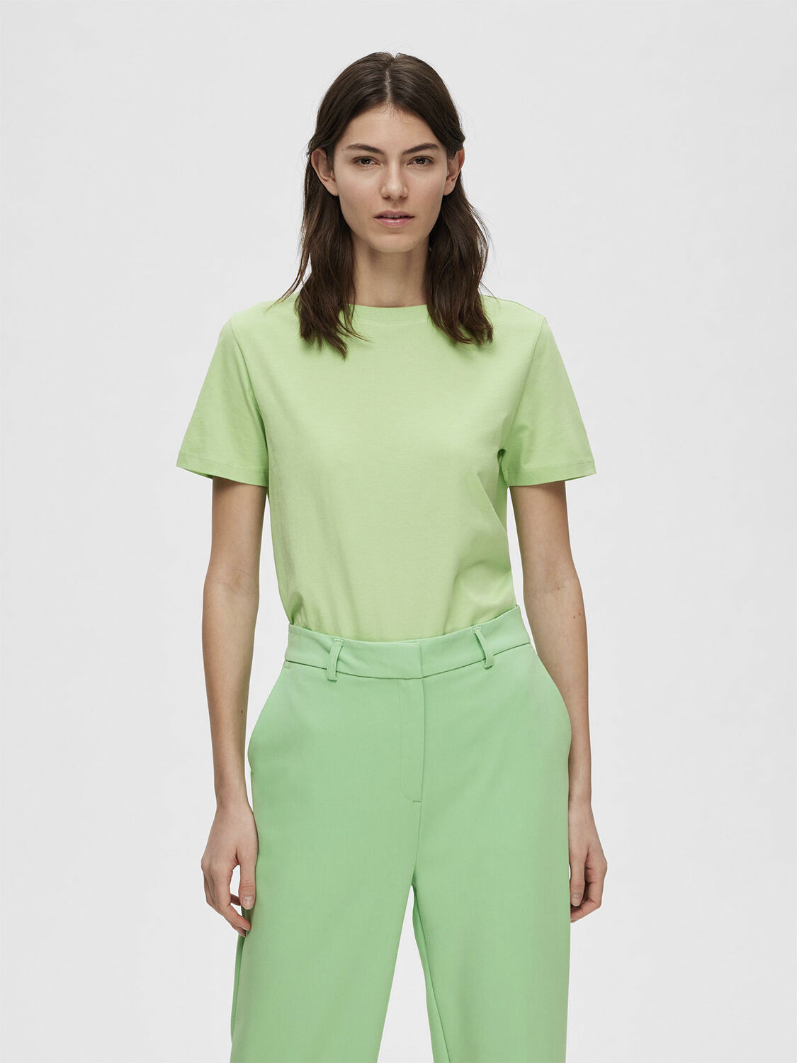 Slfmyessential Ss O-Neck Tee Noos