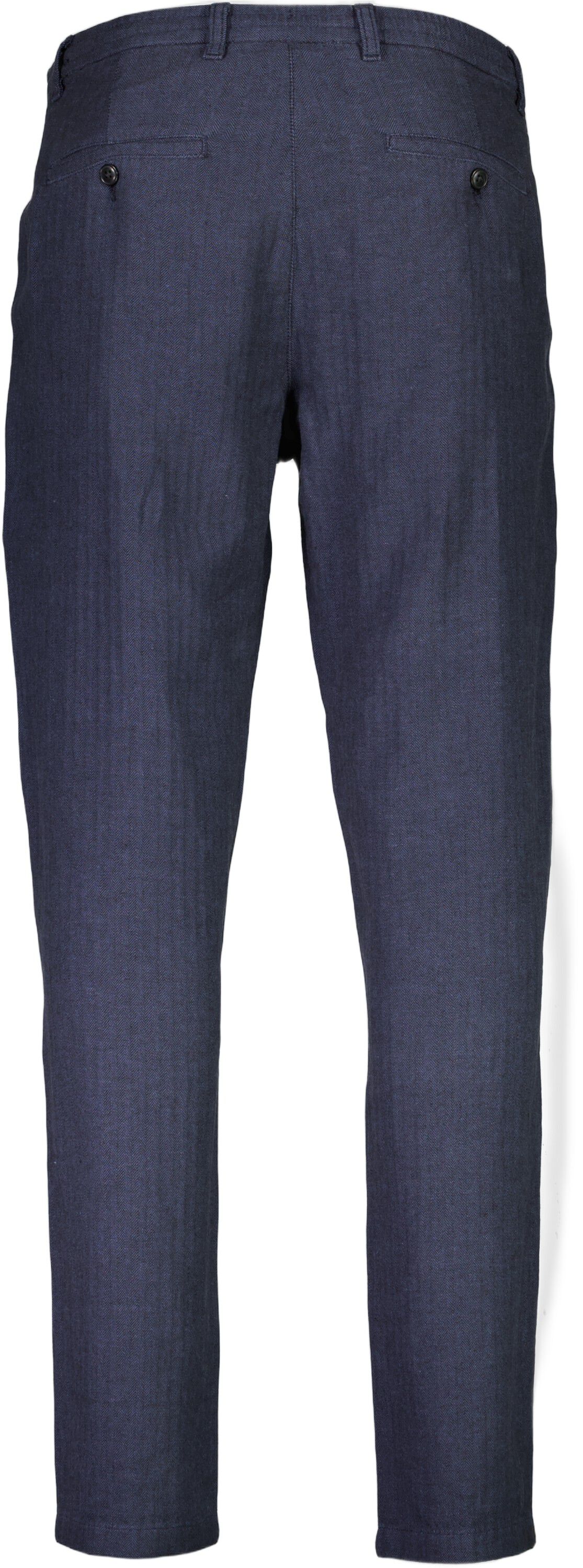 Linen blend herringbone pants