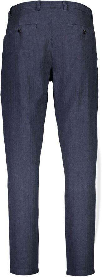 Linen blend herringbone pants