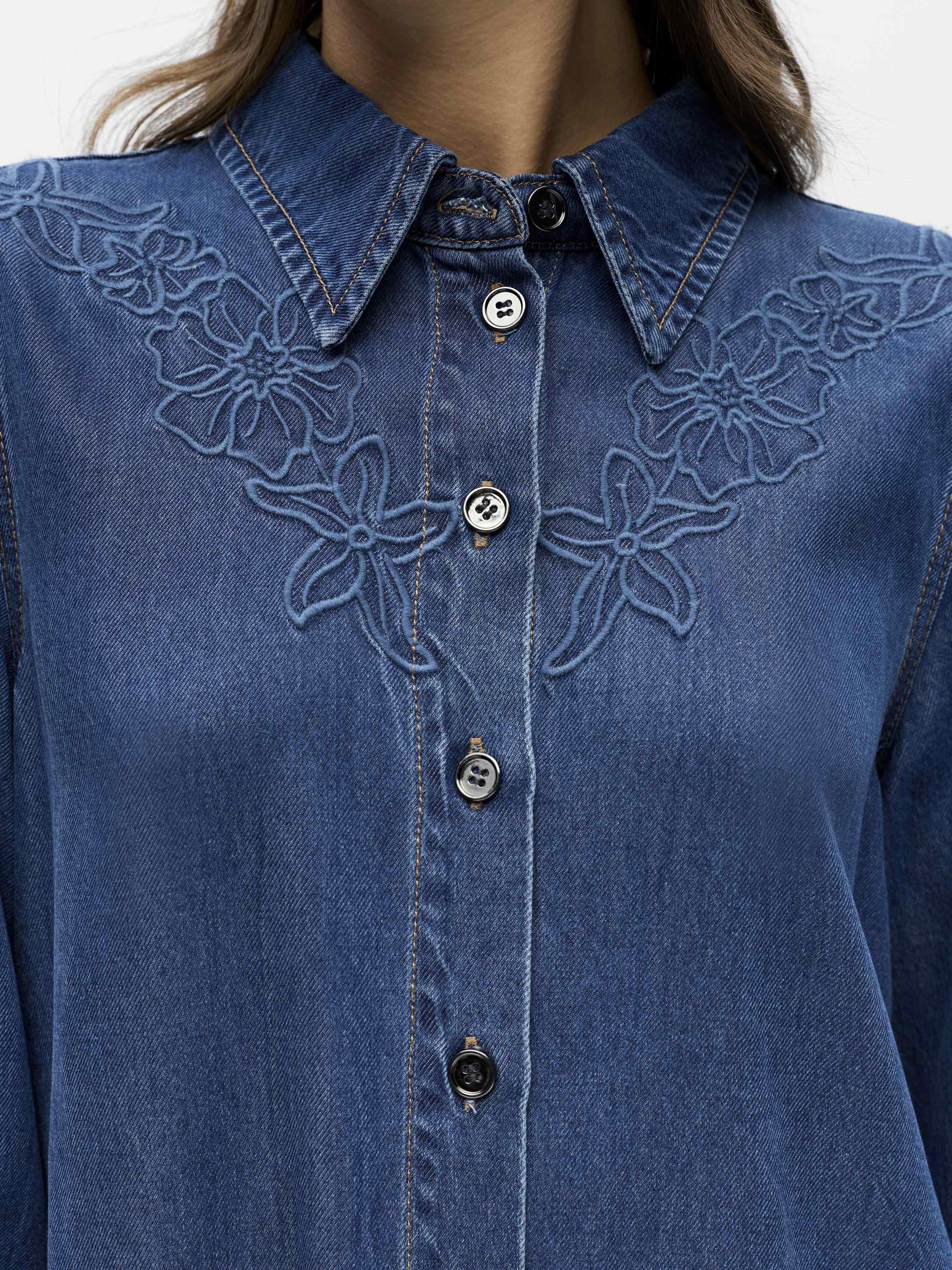 OBJFRAME DECO L/S LO SHIRT E PS 26