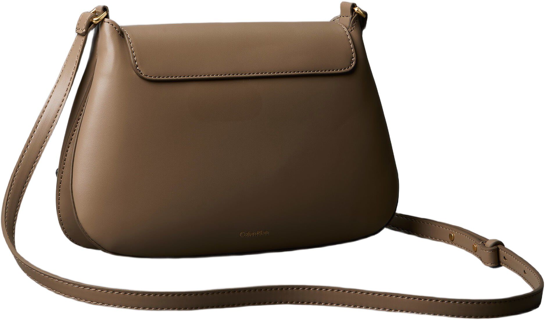 Engraved Medium Flap Crossbody Bag