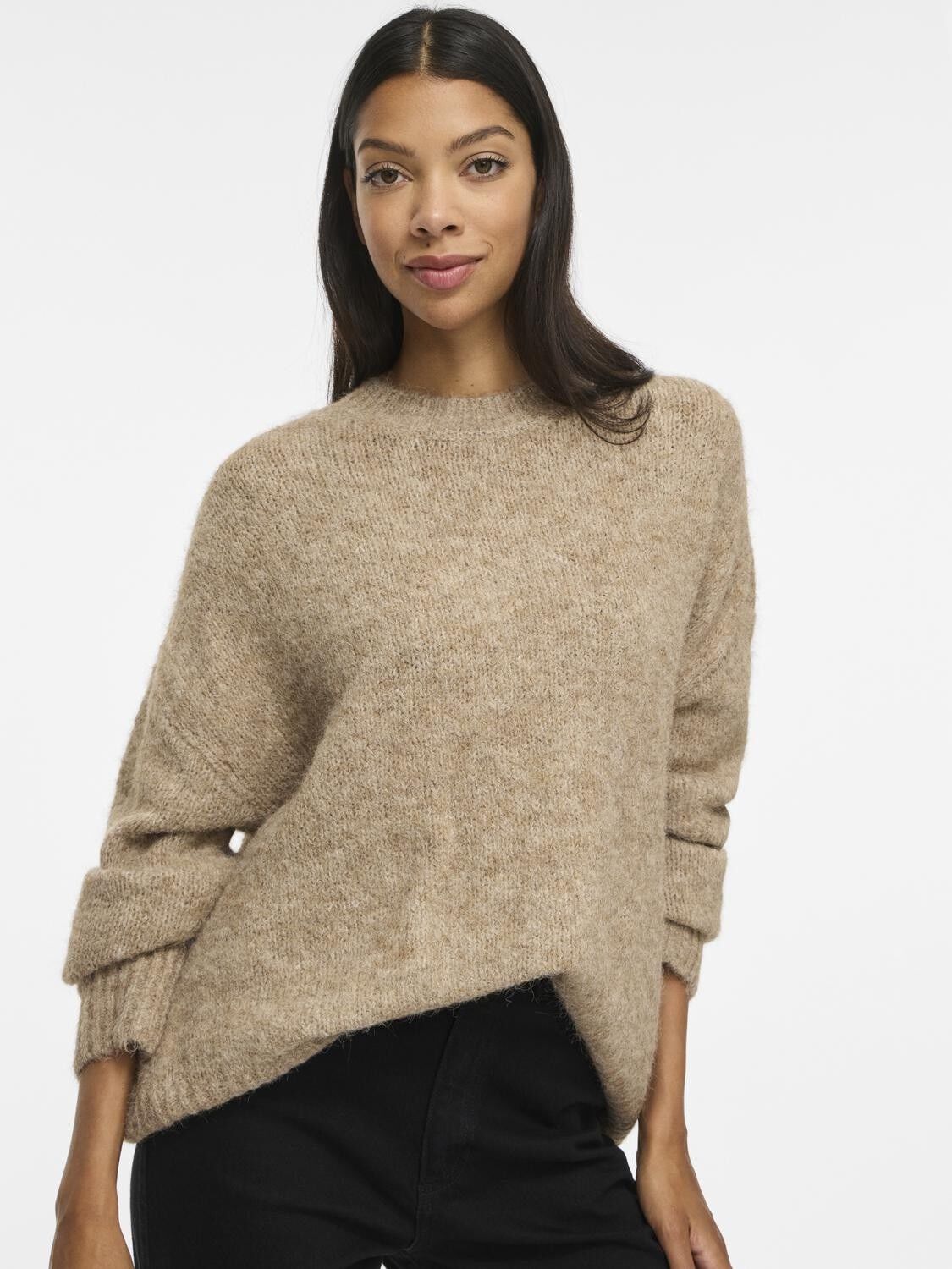 Vibows L/S O-Neck Knit- Noos
