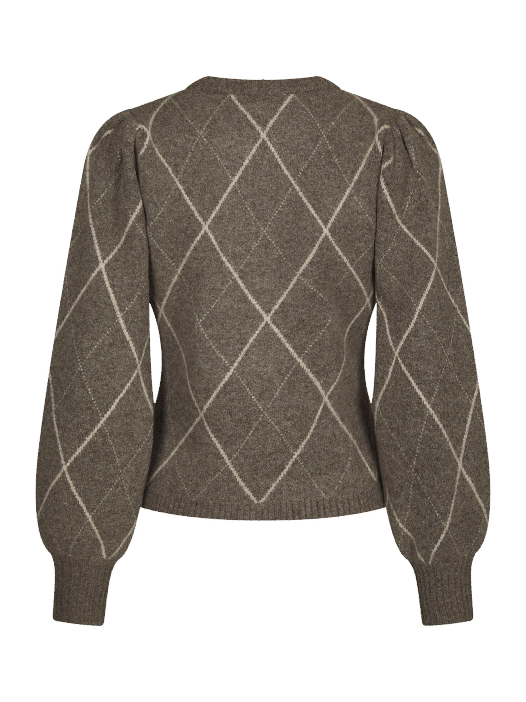 Koteas Check Knit Cardigan