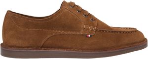 HILFIGER STITCHDOWN SUEDE DERBY