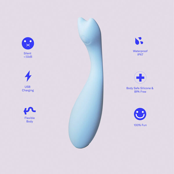 Kit - Bendy G-spot & Clitoral vibrator