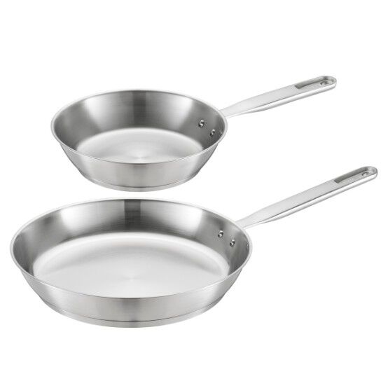 All Steel Pure frying pan set 20+28cm