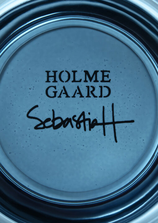 ARC Fyrfadsstage Ø7. 2 cm mørk blå 2 stk.