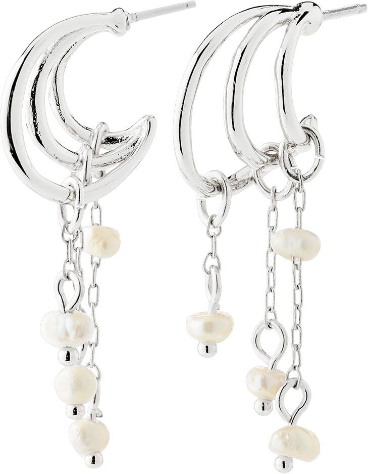 LUNITH earrings silver-plated