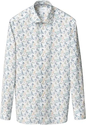 Slim Fit Floral Twill Shirt