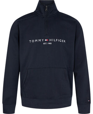 TOMMY LOGO MOCKNECK