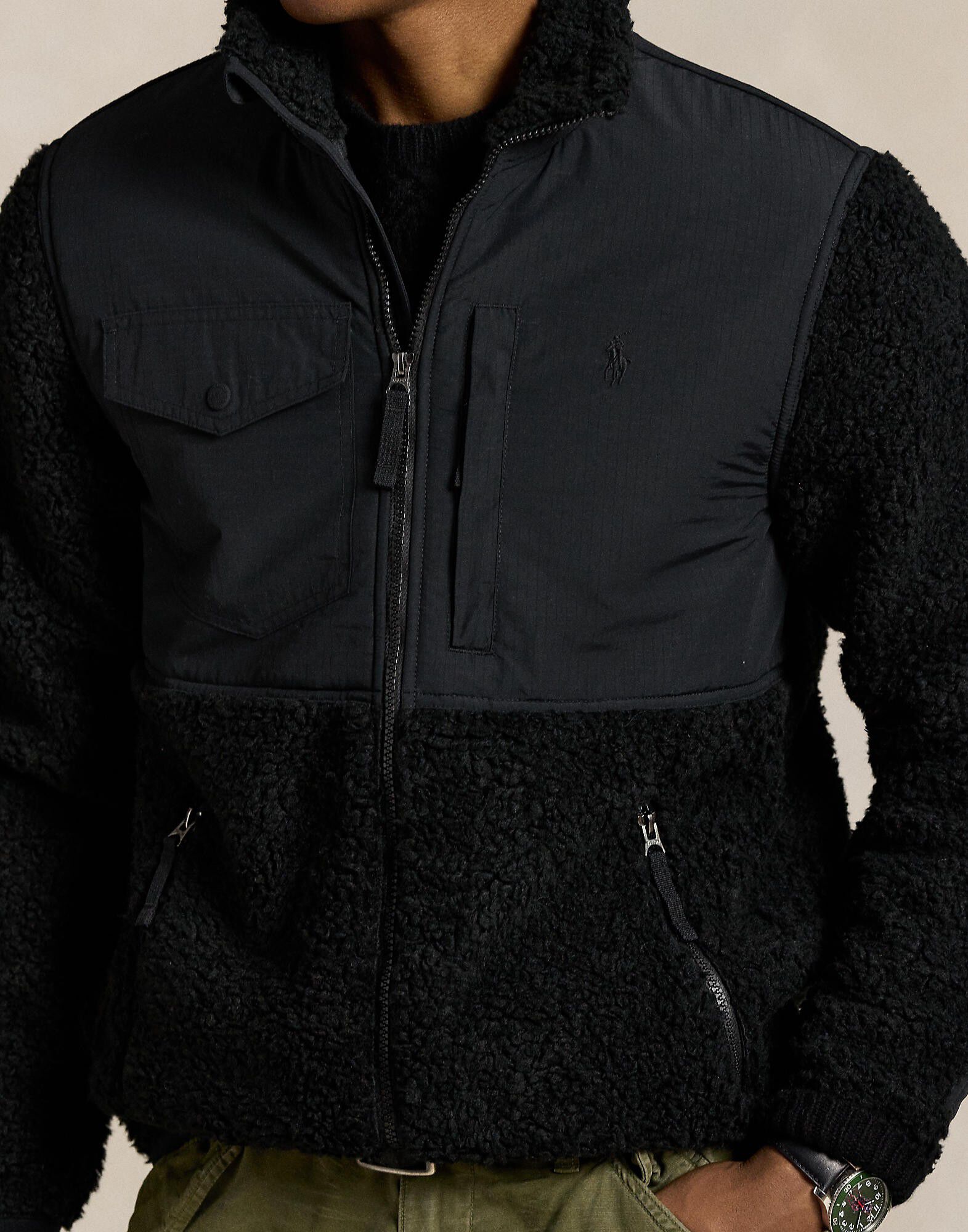 Hybrid Mockneck Jacket