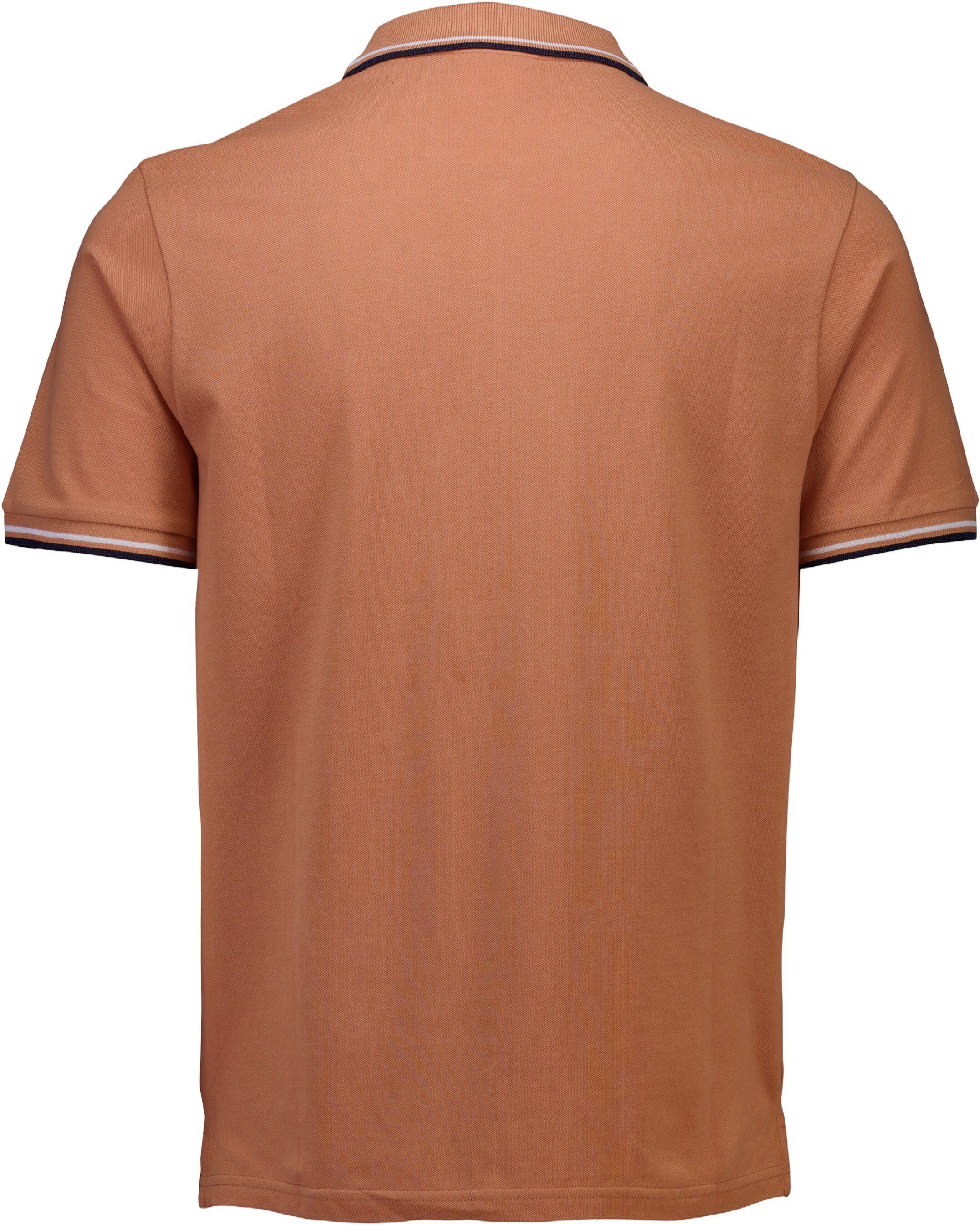 Polo shirt w. zip neck