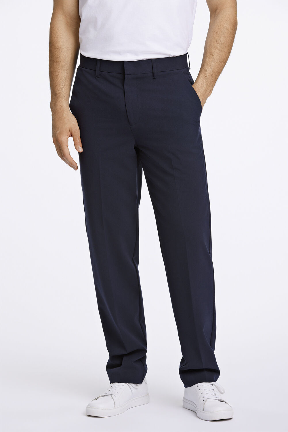 Relaxed fit formal pants
