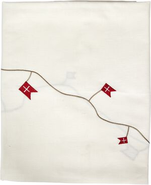 Dug flag 140x360cm bomuld