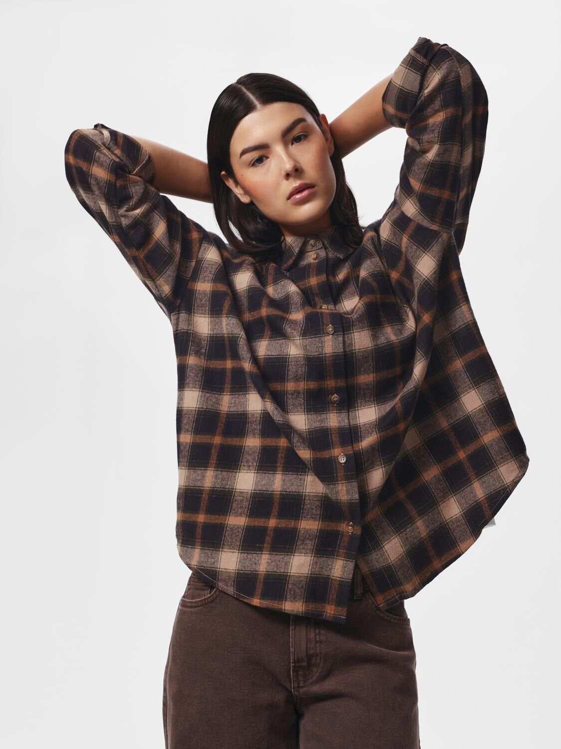Pcjane Ls Oz Shirt Wvn D2D