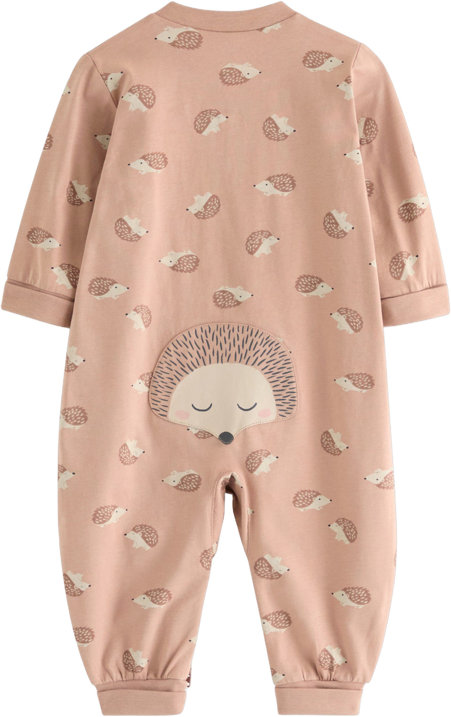 Pyjamas med applikation baktill