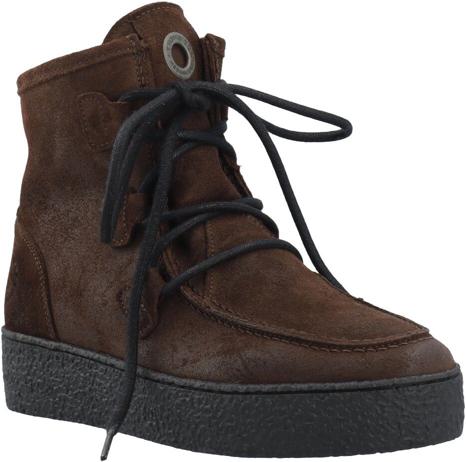 CASCAMILLA Lace Boot Warm Oily Suede 2. 0