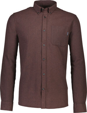 Brushed twill shirt L/S