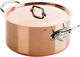 Gryte med lokk M'150S 3,2 liter Kobber/Stål