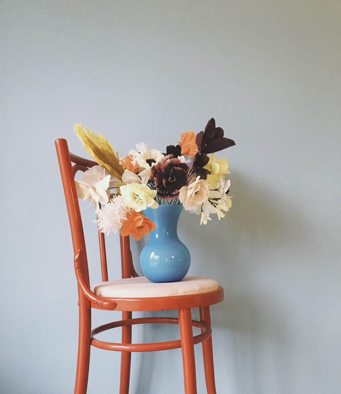 PAPER FLOWER, ICE POPPY, ROSE, 130440R