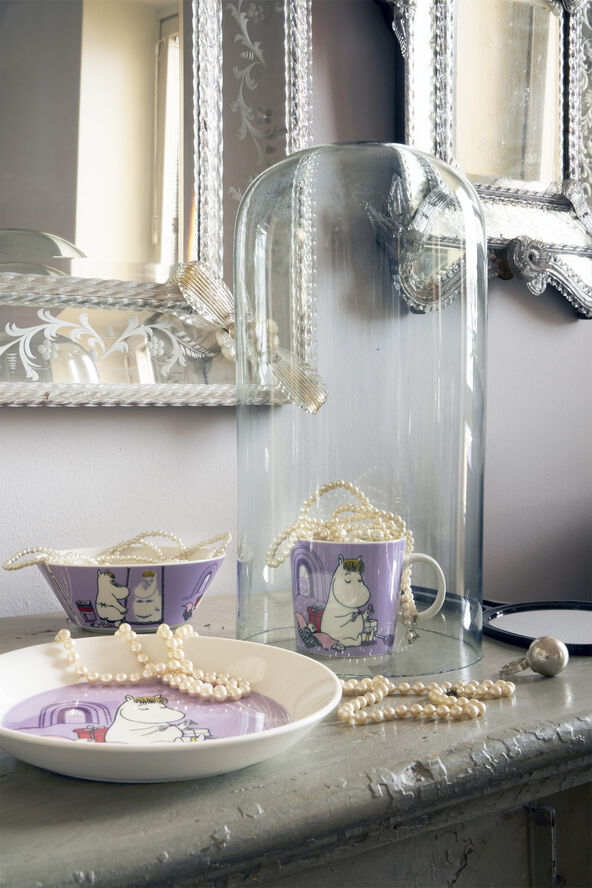 Mumi 19 cm tallerken Snorkfrøken