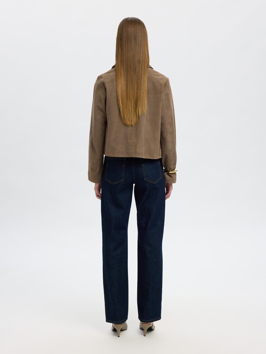 SLFKAYA SUEDE JACKET NOOS