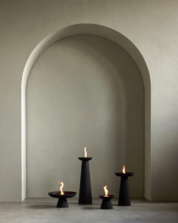 Meira Oil Lantern, H13,5, Black